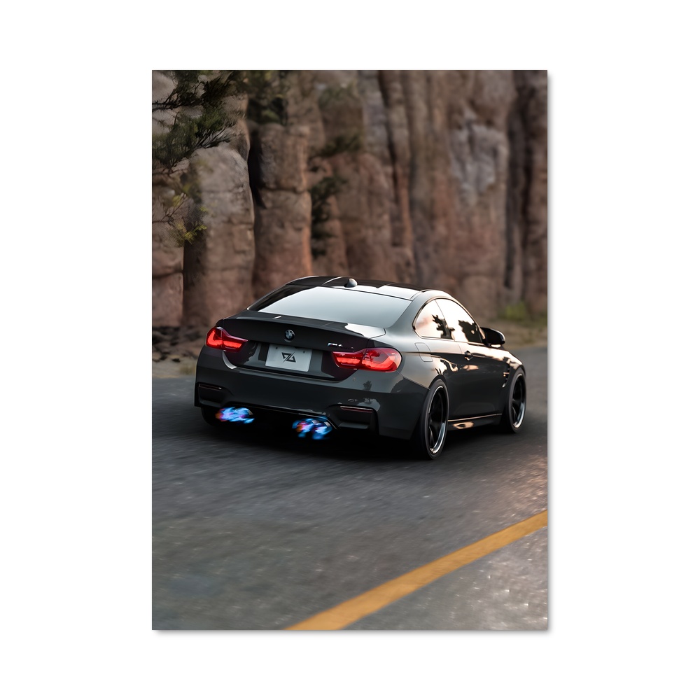 Poster Gts D'une – affiche BMW